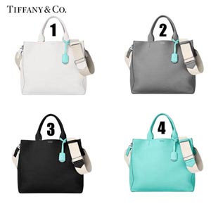 未入荷カラー有♪ティファニー 偽物 トートバッグ Tiffany & Co.★レザー*A4収納可*