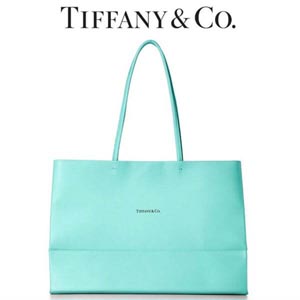 人気新作 ティファニー トートバッグ 偽物【Tiffany】ラージ ショッピング レザー