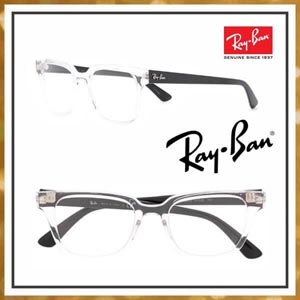 レイバン メガネ コピー【Ray Ban】RB4323V OPTICS クリア黒★関税込