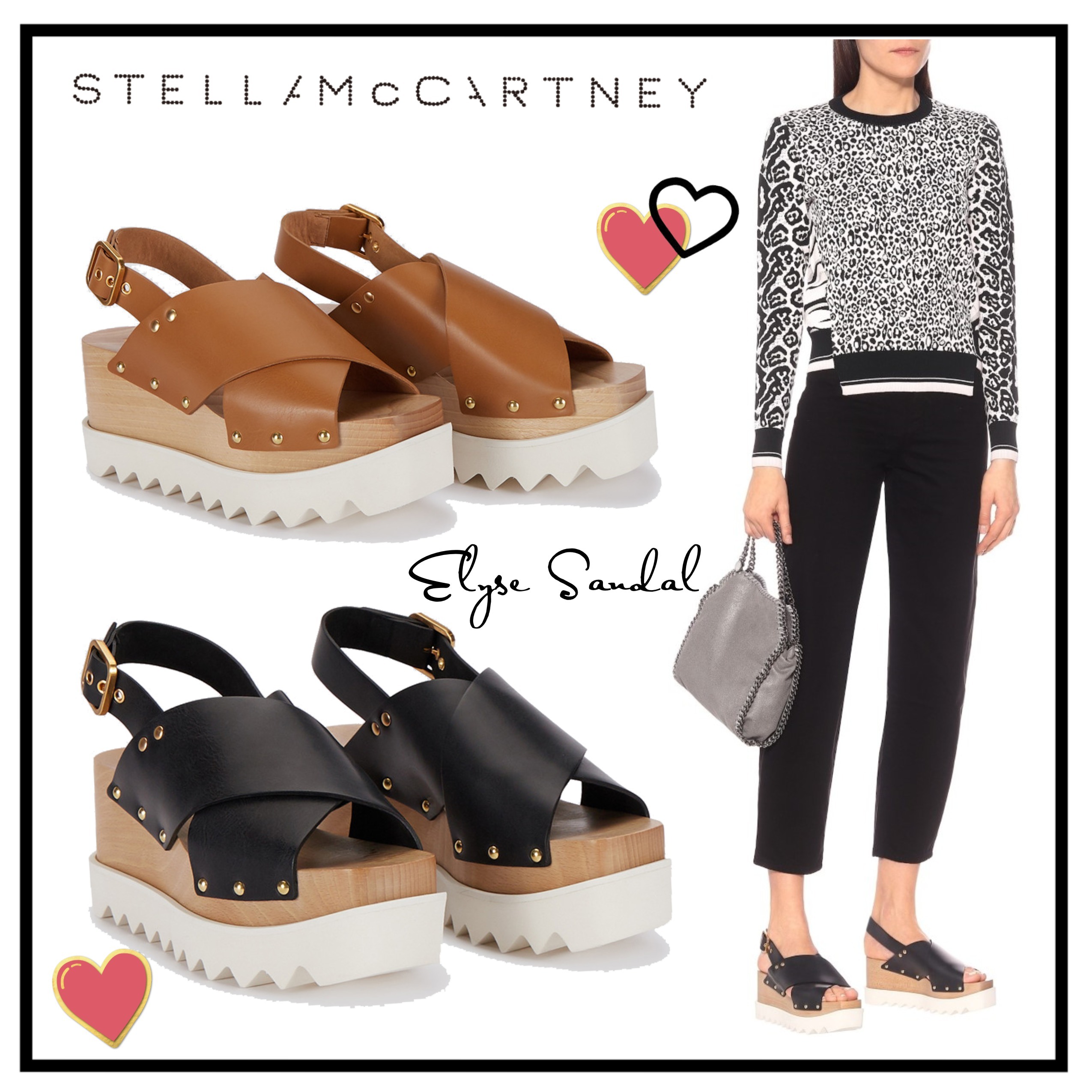 ステラマッカートニー 厚底サンダル コピー エリス☆Stella McCartney☆Elyse♪800006W1C401000