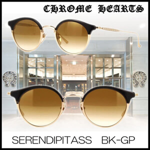 【送料関税込】クロムハーツ サングラス スーパーコピー SERENDIPITASS BK-GP