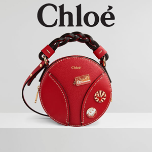 Chloe クロエ ショルダーバッグ 偽物「DARIA」ラウンドミニバッグ メタルピン CHC21SP200D93664