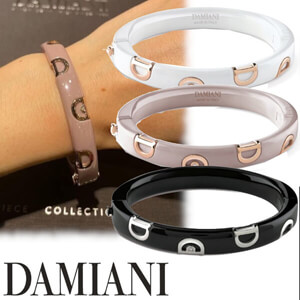 Damiani＊ダミアーニ ブレスレット コピー＊ D.Icon セラミック ダイヤ ブレスレット