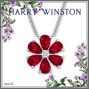 Harry Winston（ハリーウィンストン ネックレス 偽物）- ワスレナグサペンダント