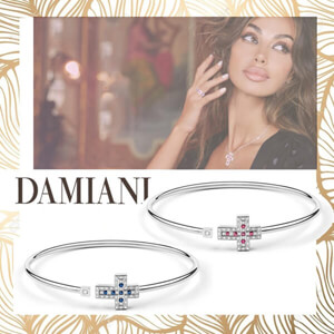 洗練【DAMIANI】ダミアーニ ブレスレット 偽物☆十字架ブレスレット☆大人可愛い