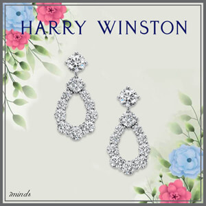 Harry Winston（ハリーウィンストン ピアス スーパーコピー）- ループ・ピアス