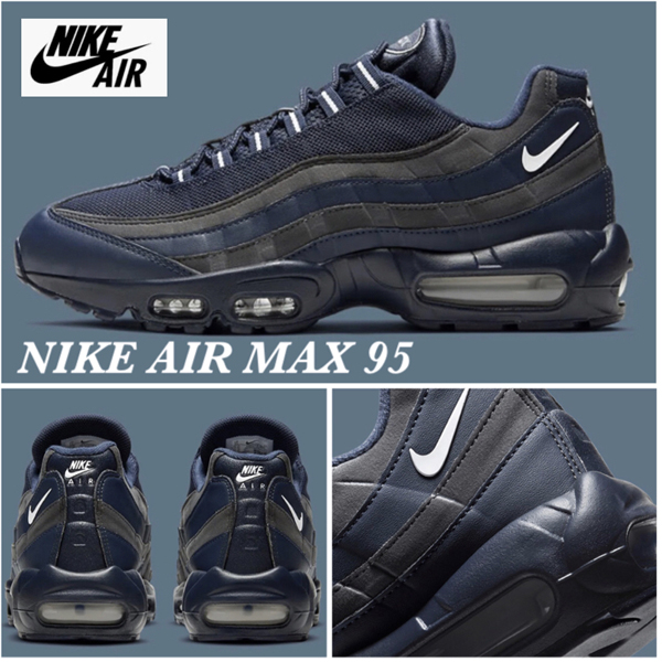 エアマックス95 偽物 新色 スニーカー ナイキ Air Max 95 "Navy Grey"日本未発売