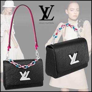 【ルイヴィトン ショルダーバッグ 激安 コピー】LV★ハンド ショルダーバッグ 黒 レザー M57654