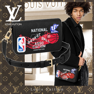 21FW ルイヴィトン ショルダーバッグ 偽物 LV×NBA限定コラボ★ステュディオ・メッセンジャー★