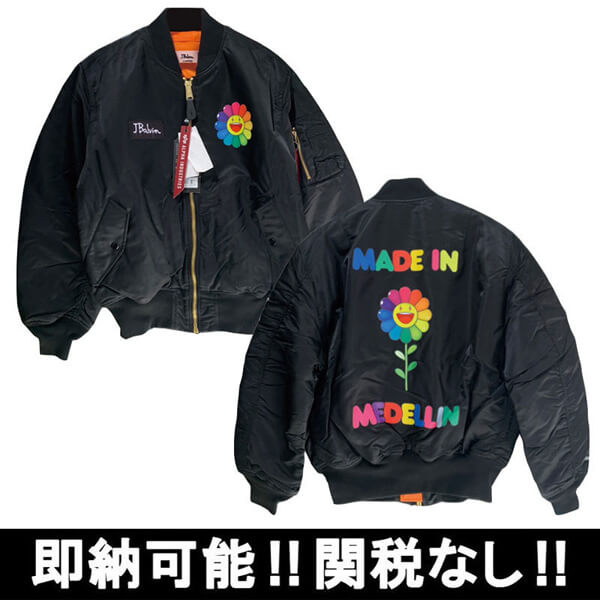 カイカイキキ ジャケット 偽物 即 KAIKAIKIKI MA-1 Flight Jacket アウター ユニセックス