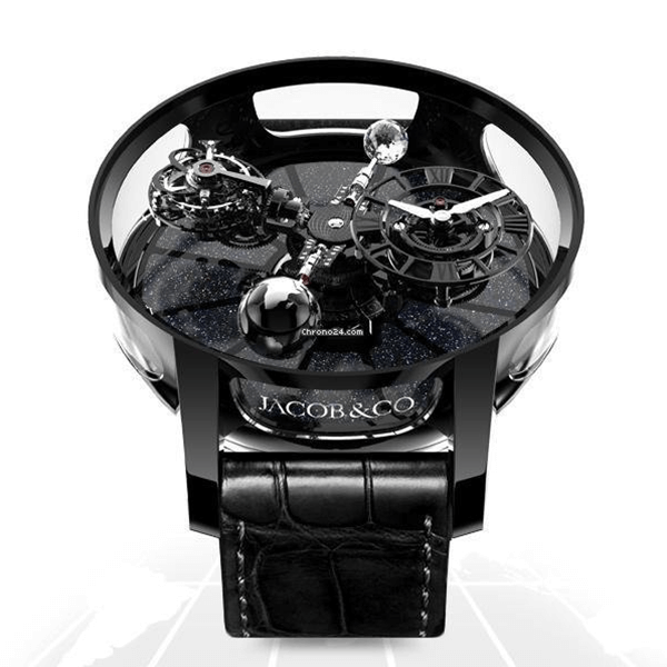 ジェイコブ アストロノミア コピー Jacob & Co. Astronomia Sky Tourbillon Black Ceramic AT100.95.KK.SD.B