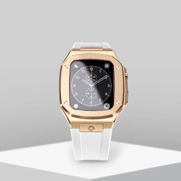 ゴールデンコンセプト 偽物 apple watch ゴールデンコンセプト風 Case SP44 Rose Gold White