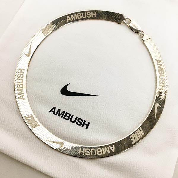 ＜最新で絶対欲しい>ambush nike ネックレス 偽物 見分け方 ヘリンボーンチェーンネックレス