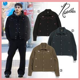 ☆FW21最新！送料関税込☆NEEDLES コピー PIPING COWBOY ジャケット 3色 JO169