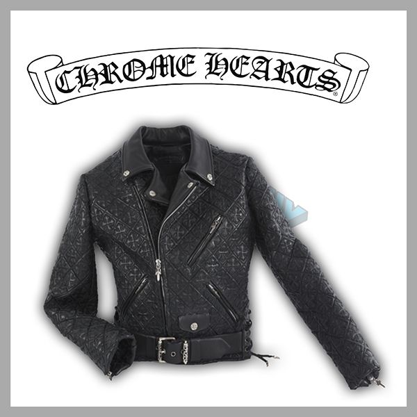 クロムハーツ スーパーコピー Chrome Hearts JJ Dean Mathematical ライダースジャケット 完売人気☆上品