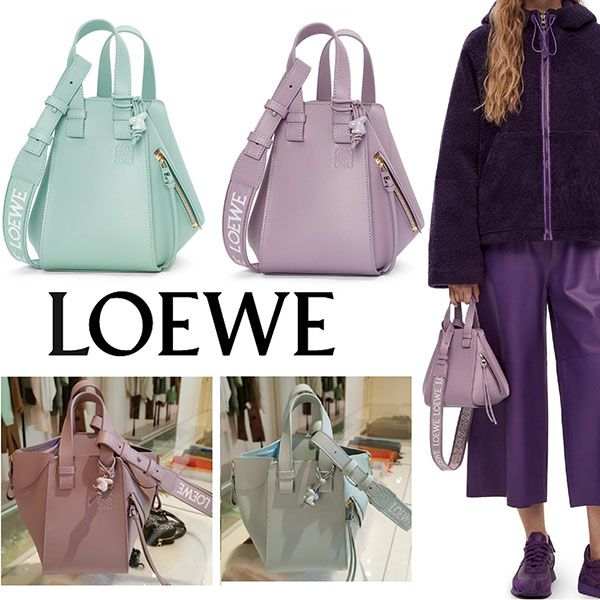 LOEWE☆ロエベ ハンモック コピー コンパクト (サテンカーフ)大人気！注目度抜群！