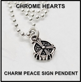 クロムハーツ チョーカー コピー CHARM PEACE SIGN PENDENT