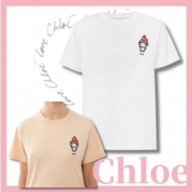 新作☆クロエ 偽物 my melody for クロエ Tシャツ CHC23SJH70700101