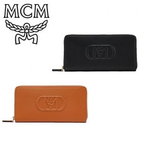 即発MCM 偽物 Mode Travia ジップアラウンド ウォレット 長財布 2色 MYLDSLD03CO001