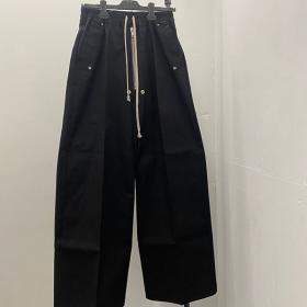 リックオウエンス パンツ コピー | GETH BELAS WIDE TROUSERS BLACK (TE) パンツ