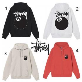 【STUSSY】ステューシー 偽物 8 BALL ZIP HOOD ジップアップ