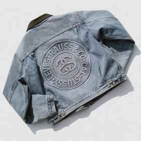 争奪戦♡STUSSY コピーLEVIS EMBOSSED TRUCKER ジャケット