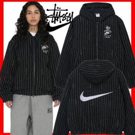 【STUSSY ナイキ 偽物】★Striped Wool Jacket ステューシー★