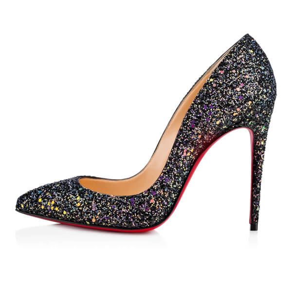 2019新作 Christian Louboutin クリスチャン ルブタンコピー 入手困難 Pigalle Folliesグリッター パンプ全色10cm