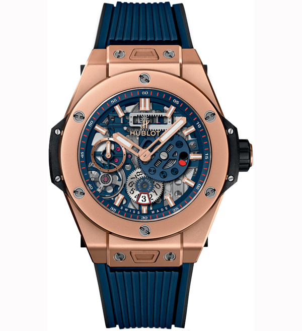 Hublot ウブロスーパーコピー ビッグバン メカ‐10 キングゴールド ブルー 414.OI.5123.RX