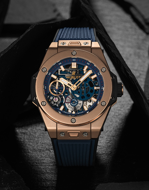 Hublot ウブロスーパーコピー ビッグバン メカ‐10 キングゴールド ブルー 414.OI.5123.RX