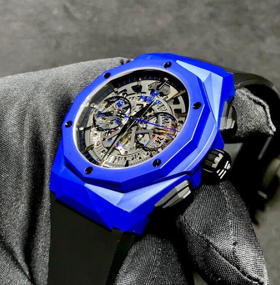 Hublot ウブロスーパーコピー クラシックフュージョン アエロフュージョン クロノグラフ オーリンスキー ブルーセラミック 525.EX.0179.RX.ORL18