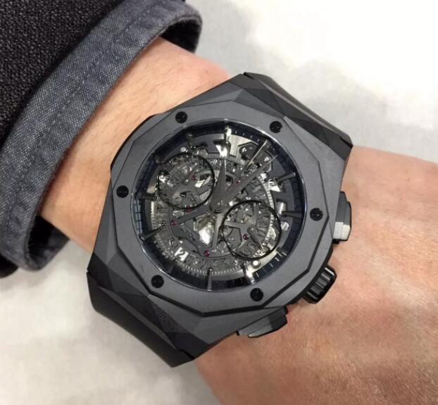 Hublot ウブロスーパーコピー クラシックフュージョン アエロフュージョン クロノグラフ オーリンスキー オールブラック 525.CI.0119.RX.ORL18