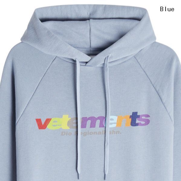 ヴェトモンスーパーコピー Vetements 綿 フーディーVELO0121M パーカー フーディ