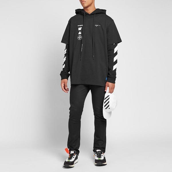 オフ ホワイト 東京 偽物 パーカー OFF WHITE フーディ 芸能人