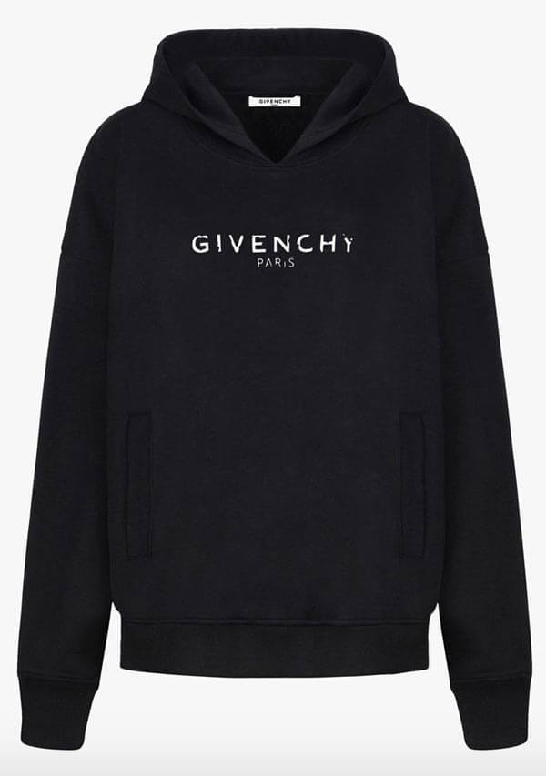 19/20AW ジバンシィ偽物 パーカー GIVENCHY ビンテージ ロゴ フーディ