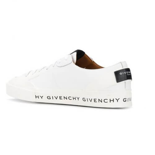 2024新作限定人気【ジバンシィ偽物 GIVENCHY】レザー テニス ライトロー スニーカー White