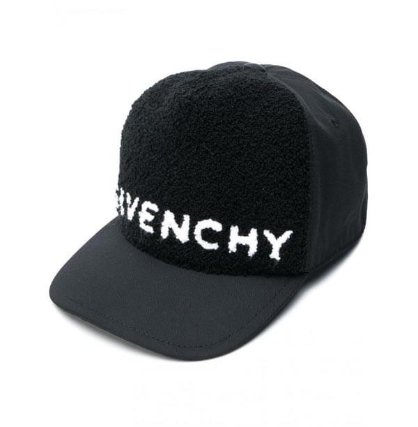 2020最新/限定 ジバンシィコピー キャップ GIVENCHY LOGO CAP BPZ003P 00X 001 BLACK/WHITE