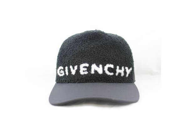 2020最新/限定 ジバンシィコピー キャップ GIVENCHY LOGO CAP BPZ003P 00X 001 BLACK/WHITE