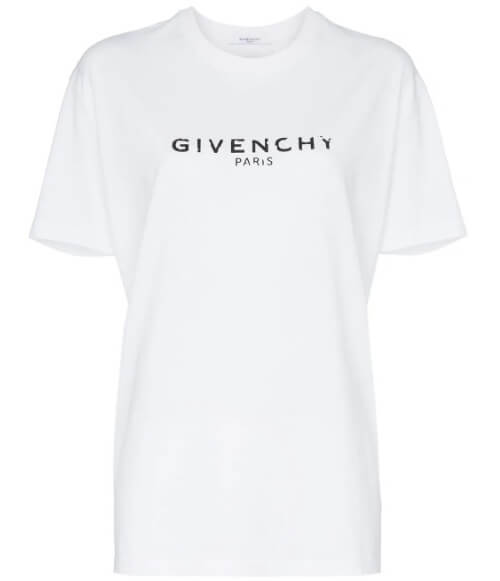 2020日本未発売新作 ジバンシィ偽物 GIVENCHY★レディスロゴ  Tシャツ