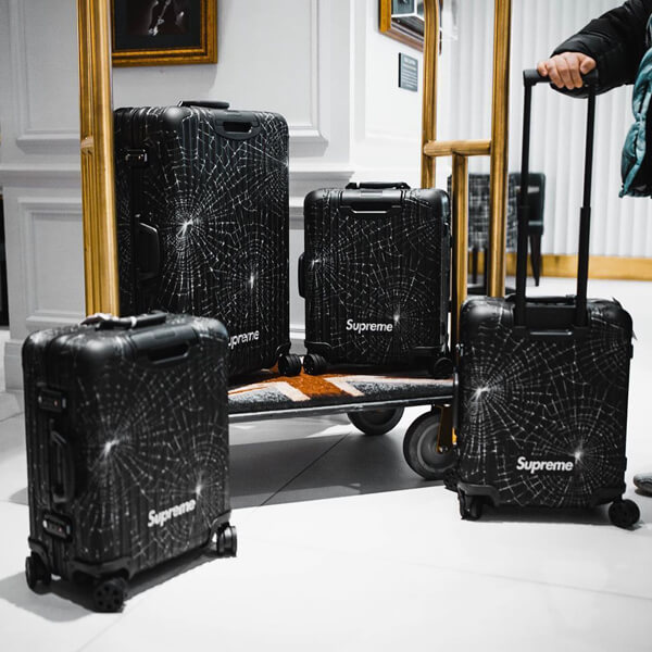 2020年春夏新作 シュプリーム×RIMOWA リモワ シュプリーム コピー コラボ スーツケース Cabin Plus キャリー 49L