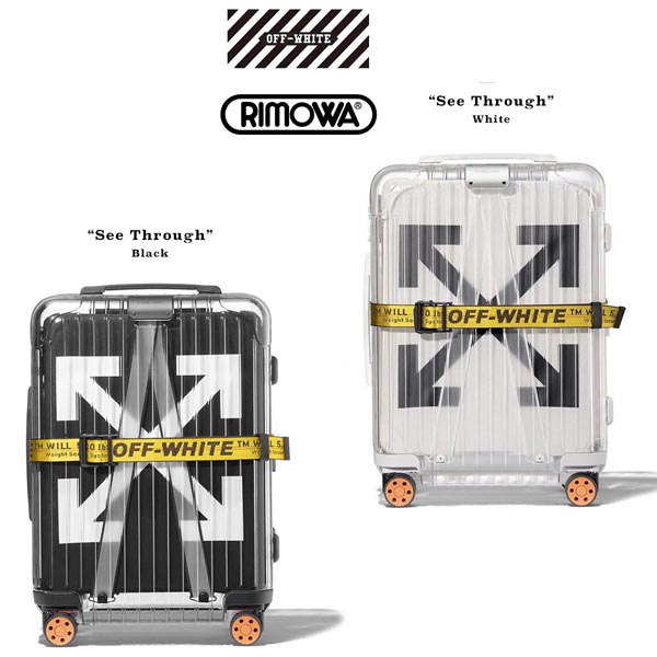 2020AW オフホワイト&リモワ 偽物激安 ☆クーポン発行可☆ OFF-WHITE×RIMOWA キャリー/スーツケース