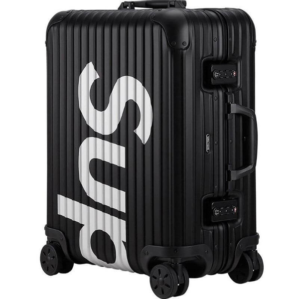 2020年春夏新作シュプリーム リモワ コピー スーツケース シュプリームｘRimowaコラボ★Topaz Multiwheel★45Lブラック