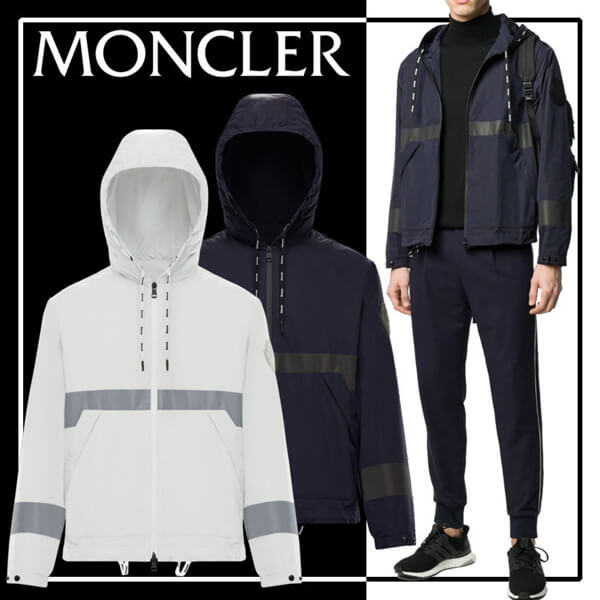 20ss★MONCLER"ADOUR"モンクレール 偽物 テクニカルナイロンブルゾン W