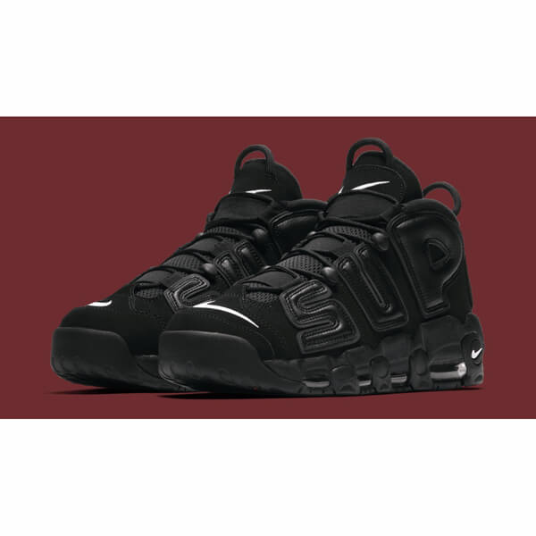 シュプリーム スニーカー 偽物 ナイキ シュプリーム x ナイキ Air More Uptempo Black ブラック