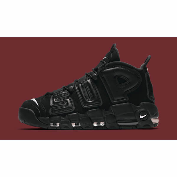 シュプリーム スニーカー 偽物 ナイキ シュプリーム x ナイキ Air More Uptempo Black ブラック