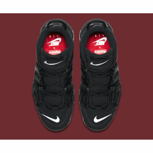 シュプリーム スニーカー 偽物 ナイキ シュプリーム x ナイキ Air More Uptempo Black ブラック