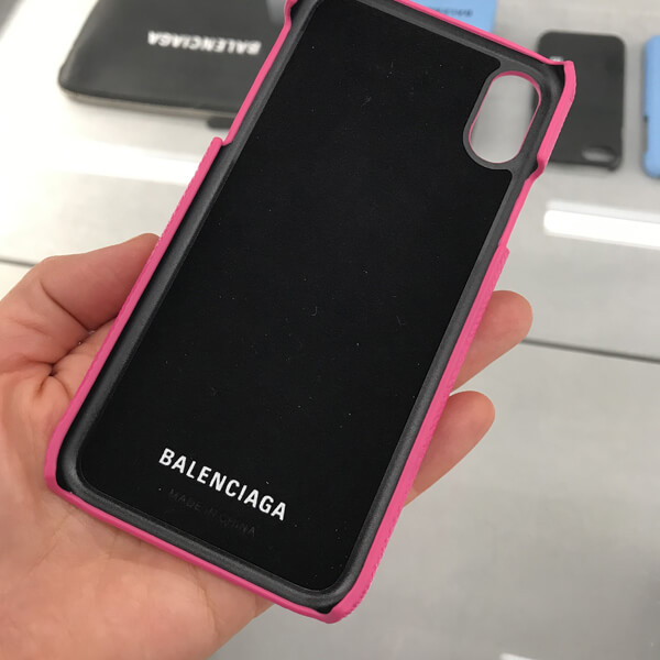 入手困難！【バレンシアガ】バレンシアガ iphone ケース コピー高級レザー iPhone11 X/XS