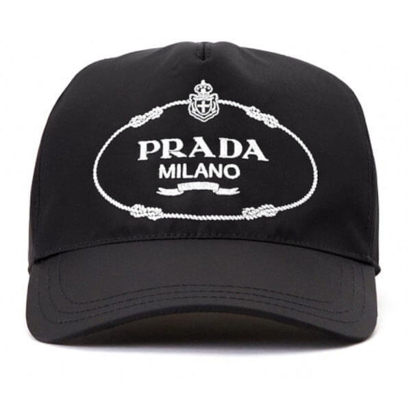 PRADA プラダ キャップ コピー コットン プリントロゴ キャップ☆ 1HC179_2DB1_F0009