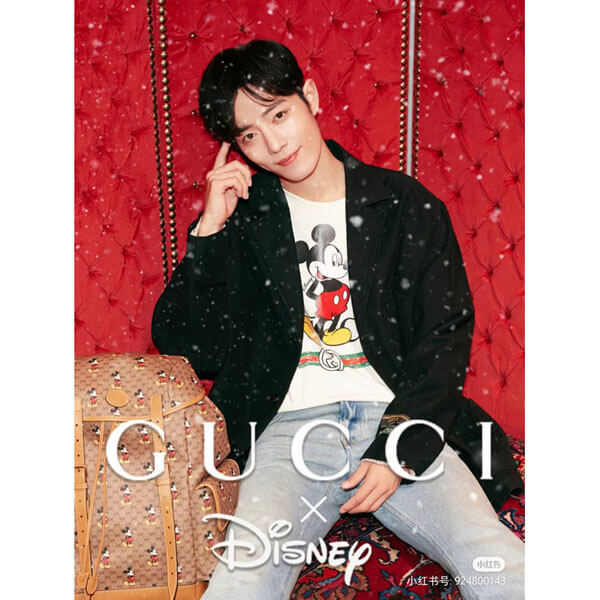 限定コラボ グッチ×Disney★2020SS★グッチ Tシャツ 偽物 ミッキーマウス★2色 492347 XJB7W 9756