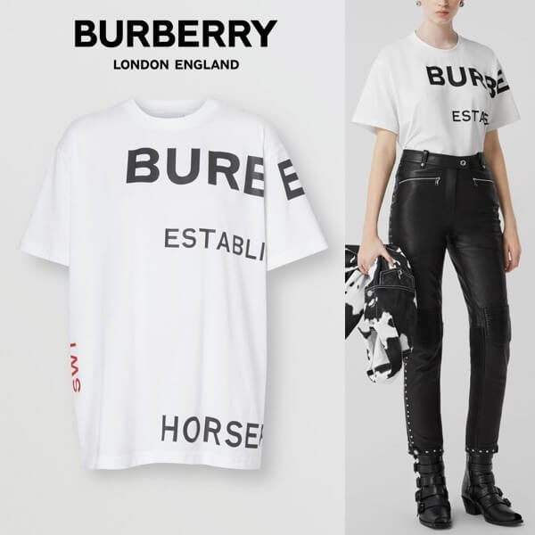 ★BURBERRY★バーバリー ロゴTシャツ コピー コットン